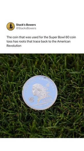 The design behind the official Super Bowl LX coin traces its roots to the Libertas Americana medal, commissioned in 1783 by Benjamin Franklin to celebrate American independence and the defeat of British forces. Struck in Paris, the medal used powerful classical symbolism—Liberty, strength, resilience—to communicate a young nation’s place on the world stage. More than two centuries later, that same imagery resurfaces on football’s biggest stage. It’s a reminder that coins and medals have always b