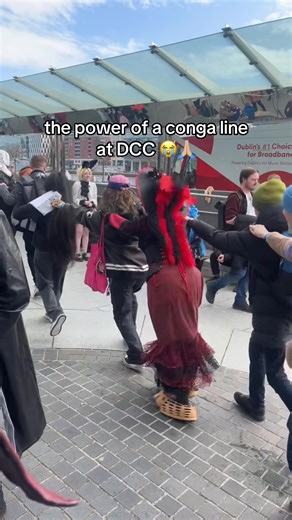 The Joy of Conga Lines at Conventions