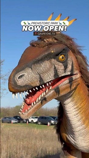 Prehistoric Park Comes ALIVE in Grapevine, Texas for a Limited Time!
