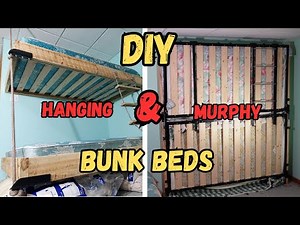 Homemade Murphy Bunk Beds and Hanging Bunk Beds