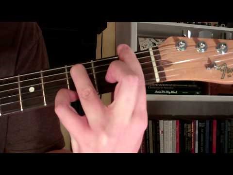 How To Play the Fm9 Chord On Guitar (F minor ninth) 9th