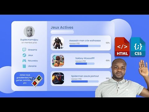 Créer un Site Web vitrine avec le HTML5 et CSS3 (Tutoriel Pratique)