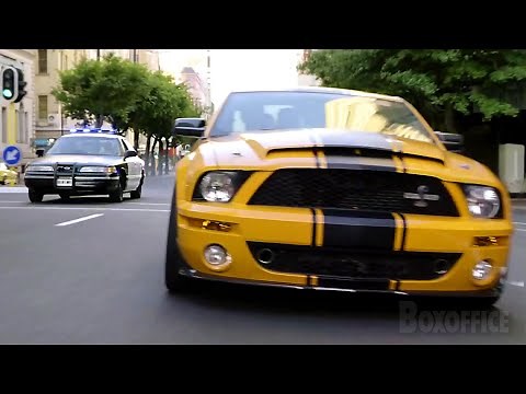 シェルビーGT500 vs. パトカー | デス・レース2 | 映画シーン