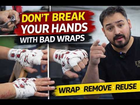Don’t Break Your Hands With Bad Wraps (How to Wrap, Remove & Reuse Them)