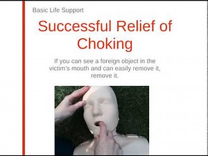 8. BLS - Relief of Choking
