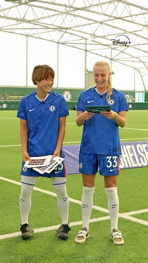 Maika and Aggie just knew each other. Watch all 75 UEFA Women’s Champions League matches live and more on Disney . | Disney