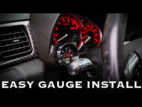 AEM AFR Gauge Installation!