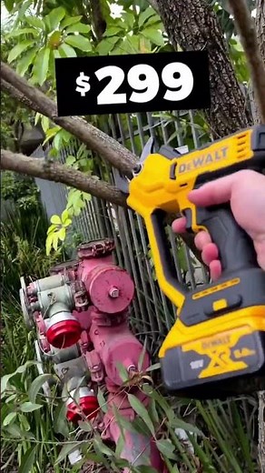 Very handy! 👉 The Dewalt Power Pruner (DCMPP568)