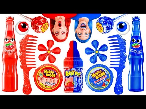 Red Food vs Blue Food Challenge | Prank Wars by Fun Fun Challenge