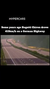 415km/h on the German motorway on the side of a Bugatti Chiron - Autobahn Hyper.luxe - Ultra Luxury Marketplace | HYPERCARS