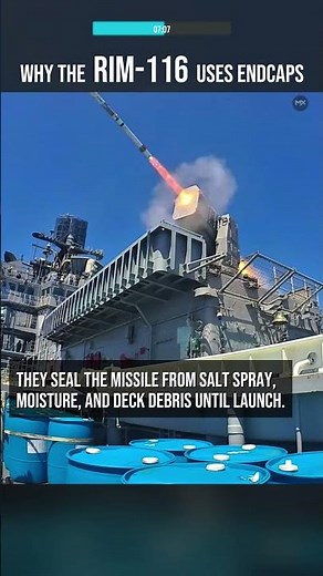 Why has the RIM-116 Endcaps? #shorts