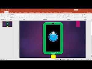 How to Make An Animated Slide Show Presentation Full Phone Battery Charging