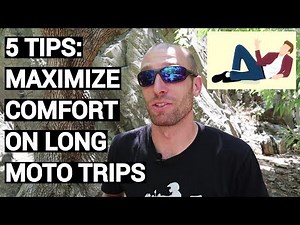 5 Tips For Comfort on a Long Motorcycle Trip
