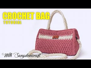 HOW TO MAKE SUPER EASY CROCHET BAG FOR BEGINNERS - CROCHET PATTERN FREE