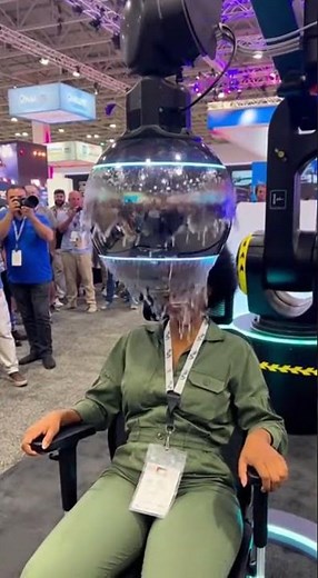 🤯 Dubai's CRAZY New AI Hair Robot is Unbelievable! 🤖 Instant Wash Machine 5.0 💇‍♀️ The Future Is NOW