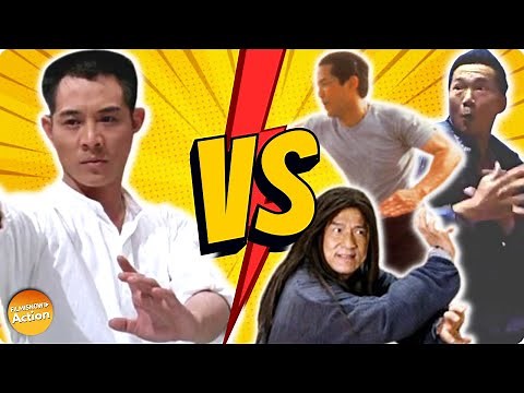 JET LI vs JACKIE CHAN, COLLIN CHOU, RUSSELL WONG | Martial Arts Movies Fight Scenes