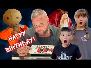 BEST BiRTHDAY EVER! + KRAMPUS and Trick r TREAT Sam Are HERE!!