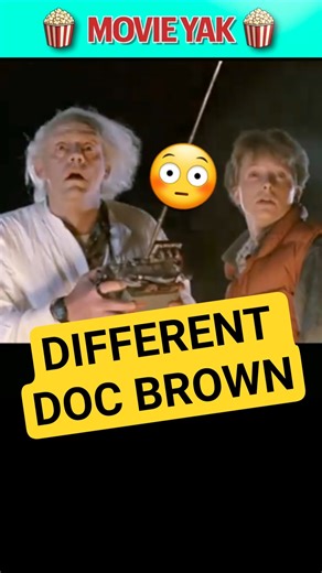 Back to the Future - Doc Brown Almost Looked Different! Doc Brown in Back to the Future has an iconic look which along with Marty McFly is etched in pop culture, but the doc almost looked different util Christopher Lloyd offered his ideas to director Robert Zemeckis. #movie #behindthescenes #movies #backtothefuture #martymcfly #behindthescene #movietrivia #didyouknow #1980s #80smovies #rare #moviefacts #retro #moviescenes #shorts | Movie Yak