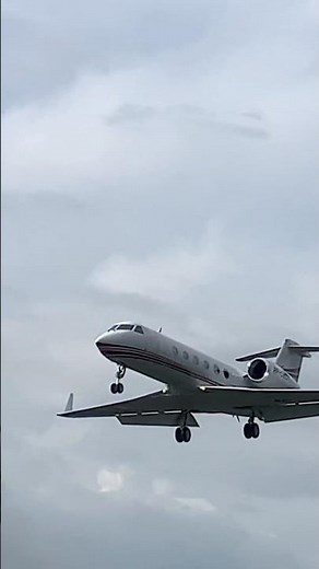 Gulfstream G350 Private Jet Landing in Manila🇵🇭✈️ #gulfstream #g350 #planespotting #aviation #naia