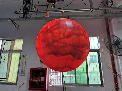 How To Program 1.2m P2.5 LED Video Sphere