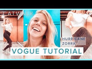 VOGUE DANCE TUTORIAL | #1 CATWALK | TATIANA HURRICANE