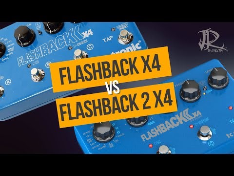 Tc Eletronic Flashback X4 vs Flashback 2 X4 | Review (PT-BR)