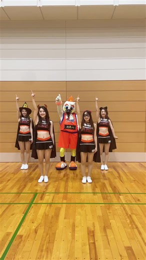 アルード君ハロウィンコラボ🎃 #albirex #唱 #ado #ダンス #bリーグ #bチア #新潟アルビレックスbb #ゾンビデダンス #DANCE #ハロウィンホラーナイト #dancecover