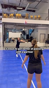 3 Ways to Get Better at Passing With a Partner 🏐 1. Pass With Purpose, Not Just Back and Forth Don’t just “keep it alive.” Choose a target and hold each other to it. • Ball in front of the body • Same spot every time Quality reps > random touches. 🏐 2. Add Movement Before Every Pass Great passers move first, angle second. Build that habit with your partner: • Shuffle into the ball • Drop step on wide balls • Recover to ready position Passing on the move makes game‑speed feel easier. 🏐 3. Chan