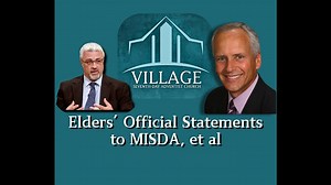 Village SDA Church ~ Elders Make Official Statement to Michigan Conference and to the Local and Worldwide Church
