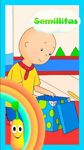 ¡Caillou está listo para volver a clases! 🎒✏️ Semillitas TV