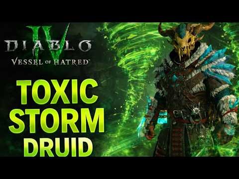 Diablo 4 Season 12 – This Toxic Storm Druid Is INSANE (Poison Tornado Build)