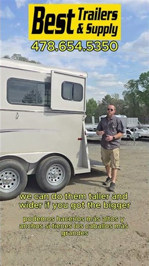 2026 Bee 2 Horse Trailer w/ Dressing Room & Ramp | Thoroughbred Classic Walkaround