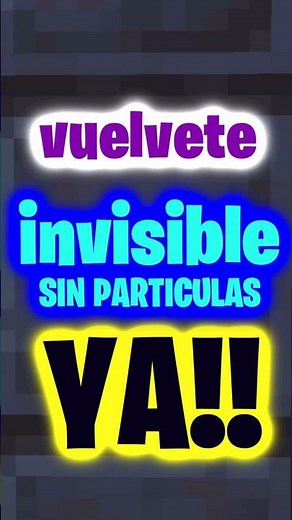🖖👽How to MAKE YOURSELF INVISIBLE without Particles in Minecraft👽👌 #datwinxd