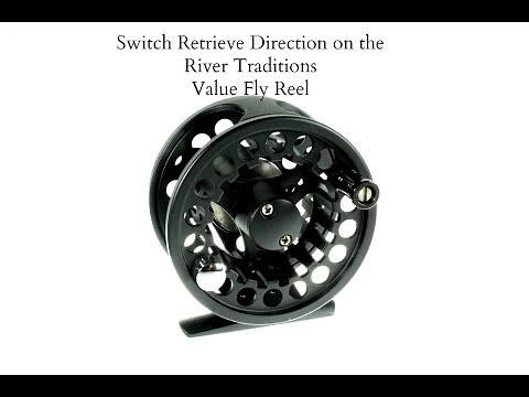 Switch direction on fly reel