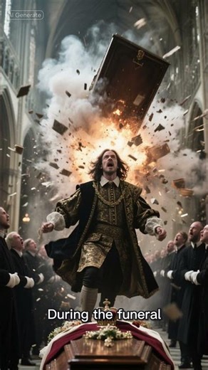 This king’s coffin exploded during his funeral 💥 Yes, really.