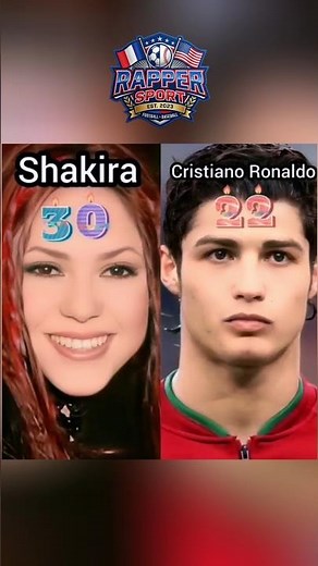 Shakira vs Cristiano Ronaldo : L'évolution de 0 à 45 ans ! 🤯Incroyable évolution