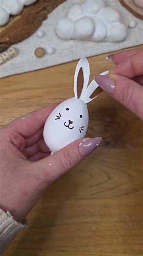 DIY Hase mit Wolke basteln 🌼☁️☺️ #shorts #diy #craft