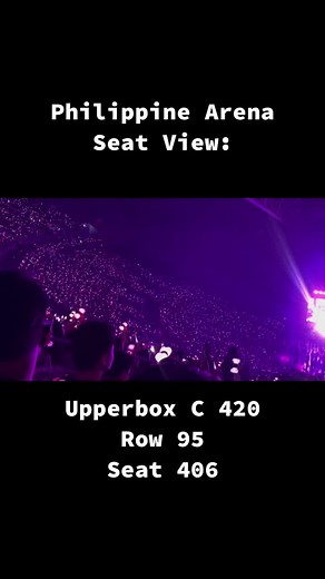 Philippine Arena Seat View from UBC 420 this is a guide for all my besties (especially Once) who will be attending concerts in Philippine Arena this year. #philippinearenaseat #philippinearenaview #philippinearena #blackpinkinbulacan #twiceinbulacan #twiceph