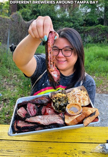 Finally got to try out an highly talked about bbq truck and it was worth it! 📍 The Liberty Smokehouse Popup BBQ truck (Tampa Bay Area) After months of trying to figure out my schedule, we were able to randomly pop on by one night. We tried a few different cuts and all the meats were tasty! The brisket has to be one of the best I’ve had. Juicy & Tender. I have to come back when they do the Beef Ribs because that is one of my favorite item! The Mac n Cheese was super cheesy and gooey. The Collard