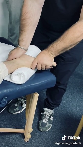 Navicular Bone Adjustment by Dr. Giovanni Bonfanti DO