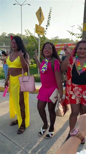 The vibe before the Pride march starts in Pinotepa Nacional, Oaxaca.