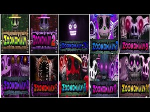 Icons Comparison - Zoonomaly Chapter 1, 2, 3, 4, 5, 6, 7, 8, 9, 10