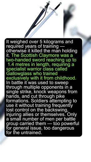 The Claymore Was So Large That Untrained Soldiers Injured Themselves Using It #weaponhistory