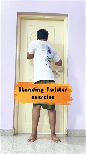 Standing Twister exercise #fitness #gym #workout #exercise #health #shorts