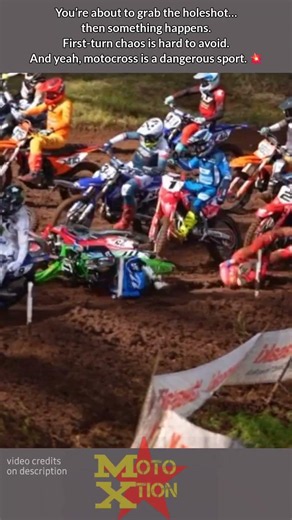 THAT'S MOTOCROSS. FAST AND DANGEROUS 🔥