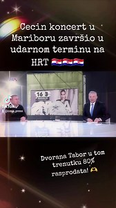 129K views · 366 reactions | CECA i njen koncert CECA - Maribor, Dvorana Tabor završili u udarnom terminu na HRT! ❤️ #Ceca #CecaRažnatović #Maribor #Tabor #Koncert #Slovenija #Zagreb #Hrvatska | Ceca Press | Facebook