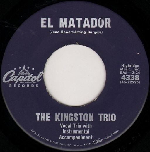 The Kingston Trio - El Matador