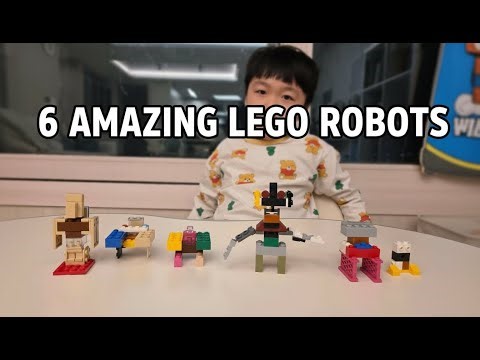 6 Custom LEGO Robots You’ve Never Seen Before! Amazing Creative Builds 