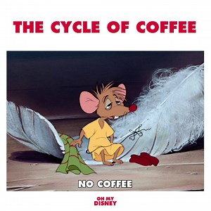 524K views · 5.1K reactions | Caffeine is a wish your heart makes when you're fast asleep. ☕️✨ Happy National Coffee Day! | Cinderella | Facebook