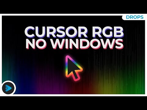 Como BAIXAR e INSTALAR Cursor RGB no Windows